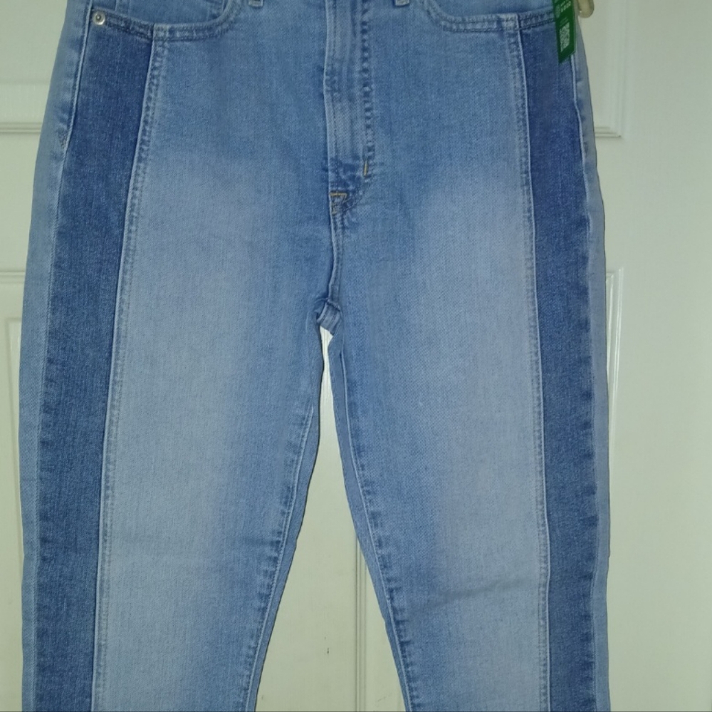 Vintage High rise Gap patchwork Jeans